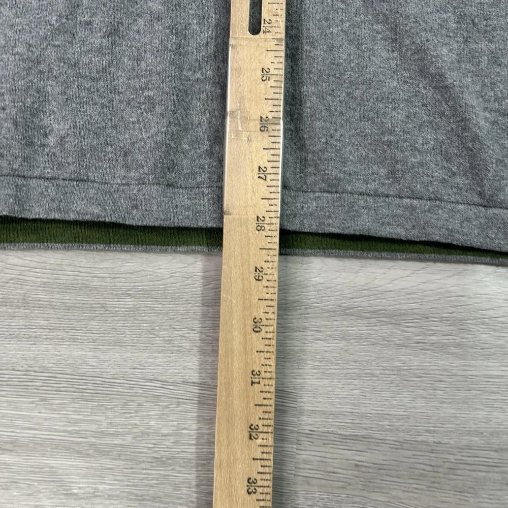 The North Face Sweater‎ Mens Medium Gray 1/4 Zip Mock Neck Knit Pullover